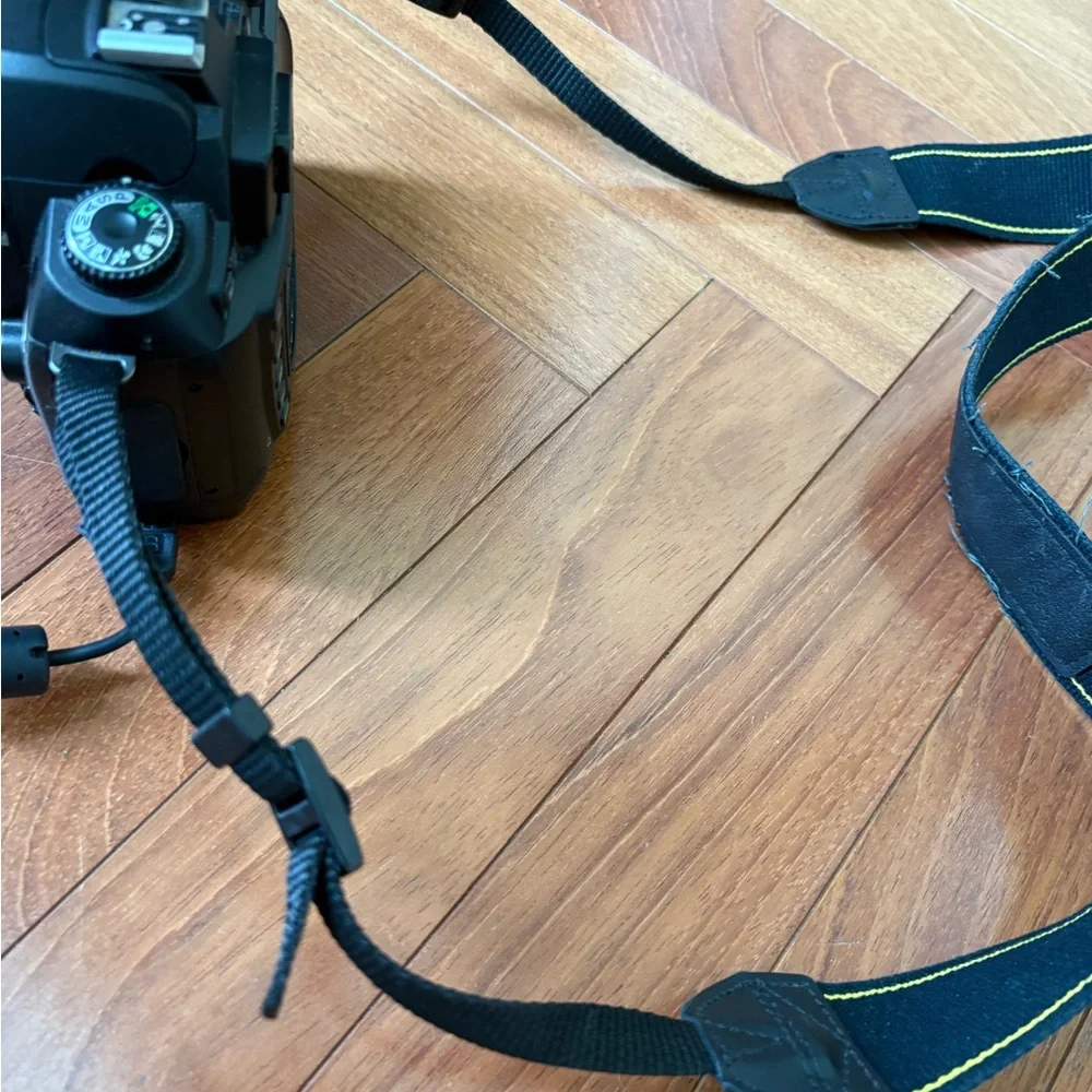 Nikon D70 Black and Red Digital Camera
